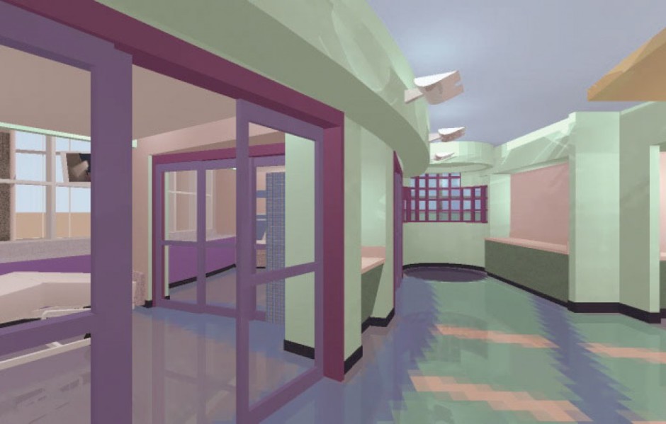 Pediatric ICU Room Exterior