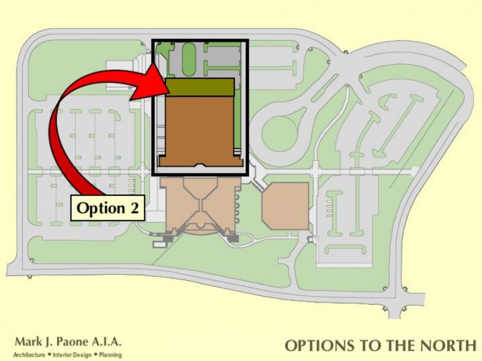 Hospital Expansion North Option 2