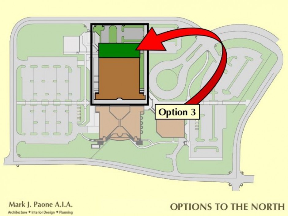 Hospital Expansion North Option 3